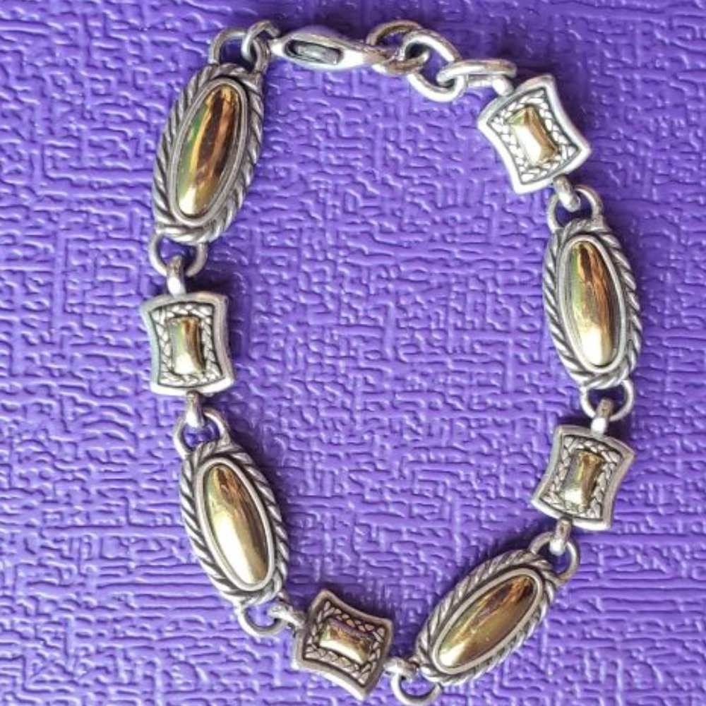 Gold and Silver tone Bracelet